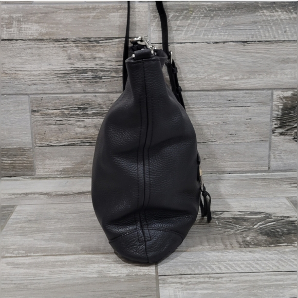 Rebecca Minkoff Black Pebbled Leather Handbag - Picture 4 of 15